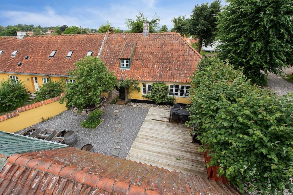 Idyllisk, Historisk Byhus Ved Fjorden I Mariager Ngoại thất bức ảnh